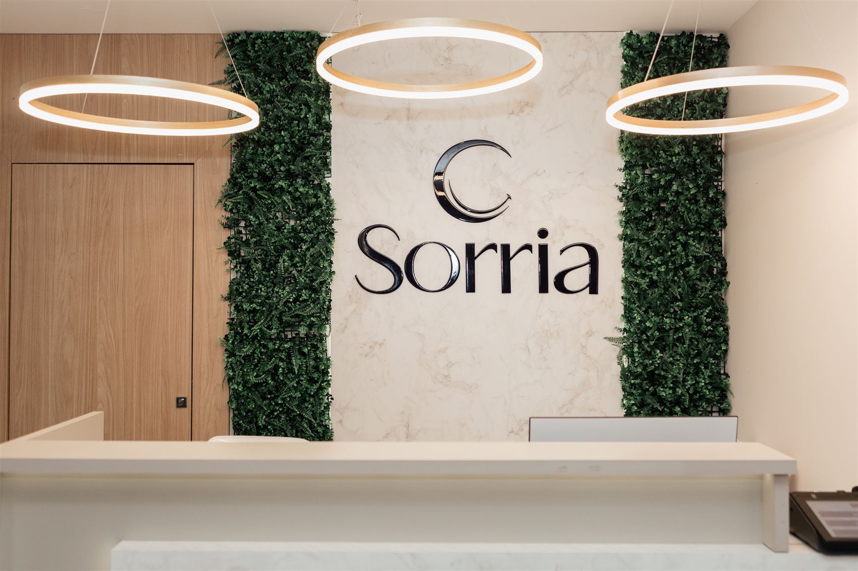 Recepção da Clínica Sorria